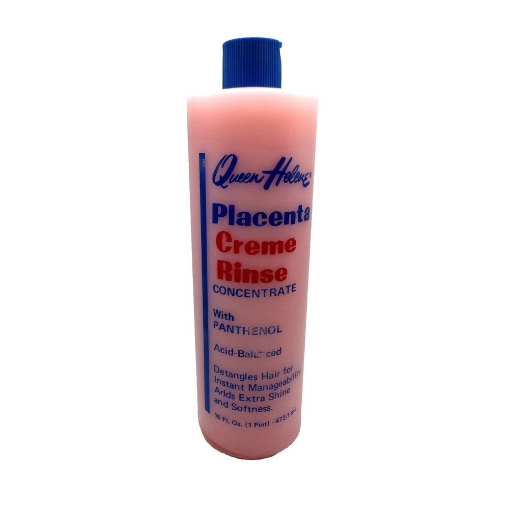 Queen Helene Placenta Creme Rinse Treatment Concentrate Panthenol - 16 oz 1 pint
